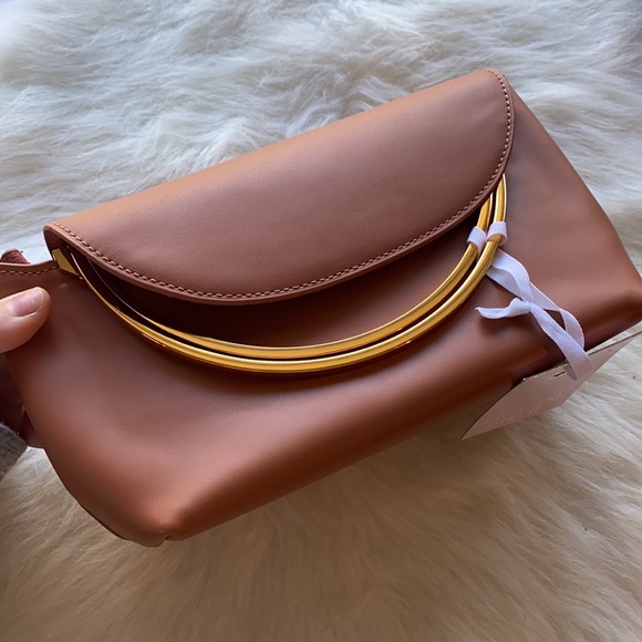 Louise Et Cie Diam Top Leather Hand Bag Purse - Picture 3 of 8